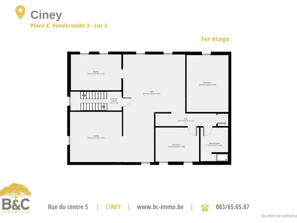 Appartement in Ciney Te Koop - 297787 | Immozoeken